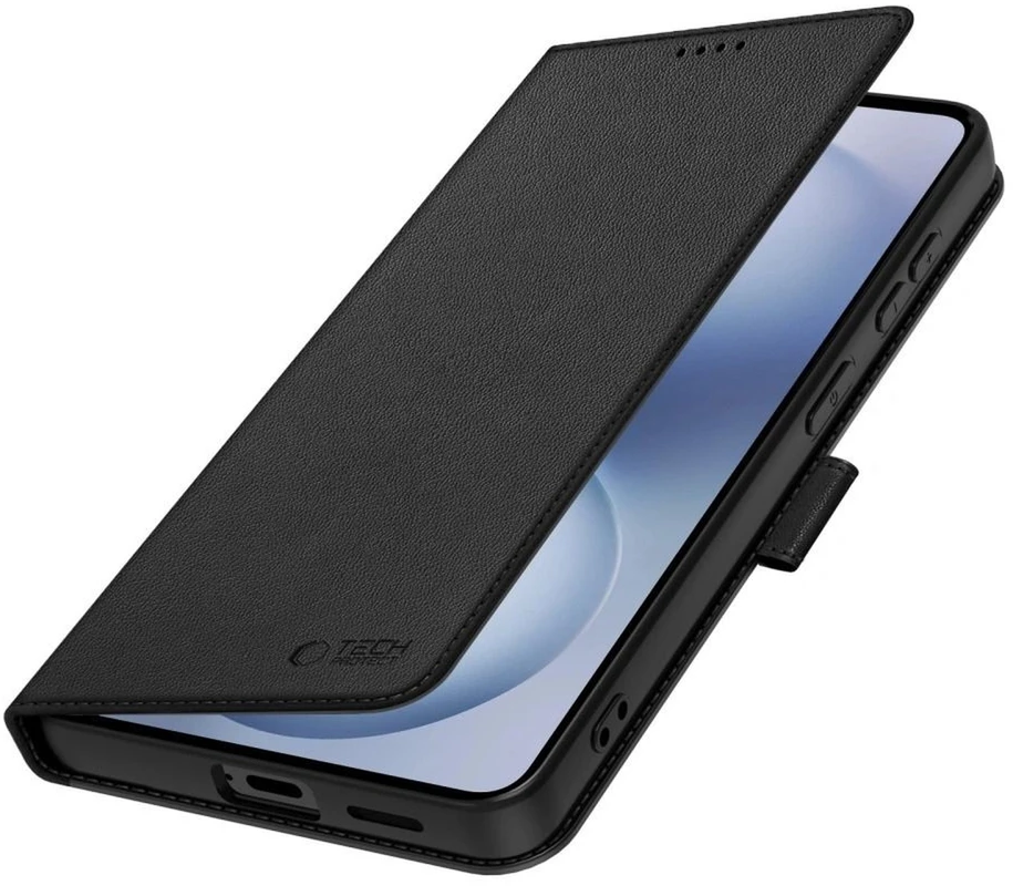 Dėklas Tech-Protect Wallet Samsung Galaxy A36 / A56 / A37 5G juodos spalvos
