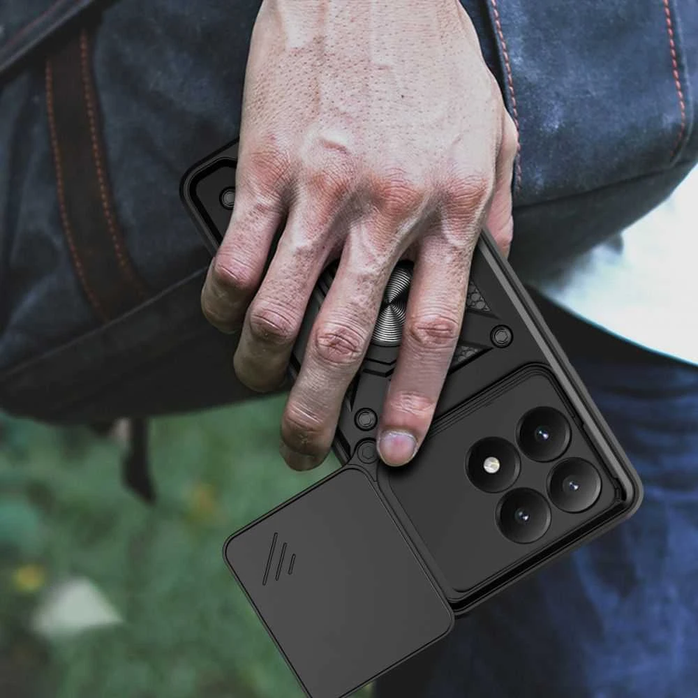 Tech-Protect CamShield Pro dėklas skirtas Xiaomi 15T – juodos spalvos