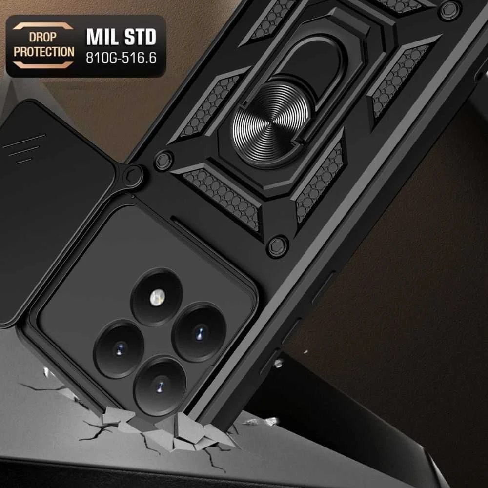 Tech-Protect CamShield Pro dėklas skirtas Xiaomi 15T – juodos spalvos