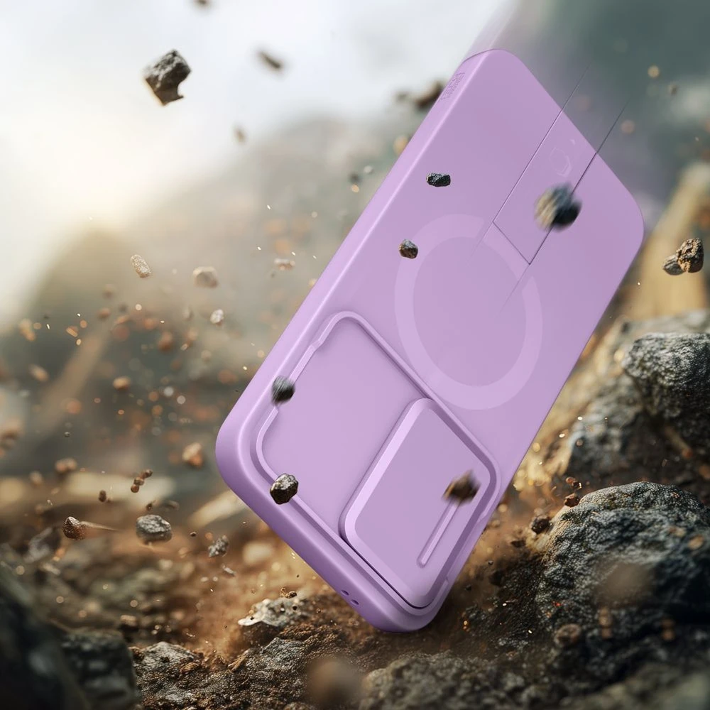 Dėklas Tech-Protect KEVLAR AURA MAGSAFE Samsung Galaxy A57 VIOLETINIS