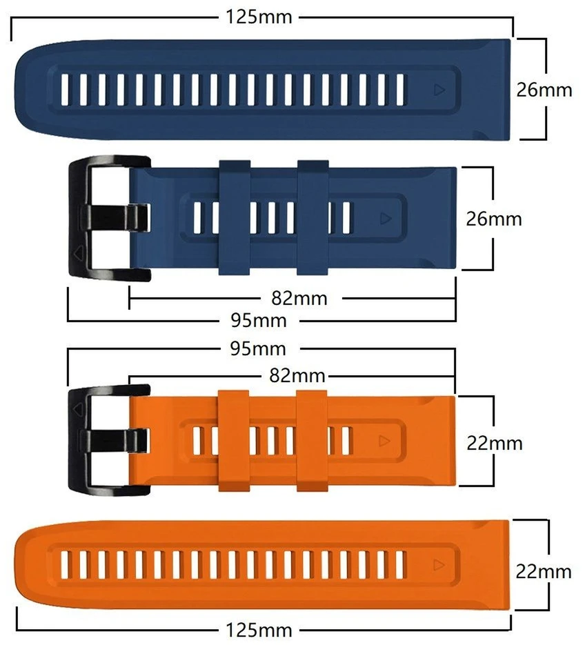 „Tech-Protect IconBand“, skirta „Garmin Fenix 5 / 6 / 6 Pro / 7“ – žalia