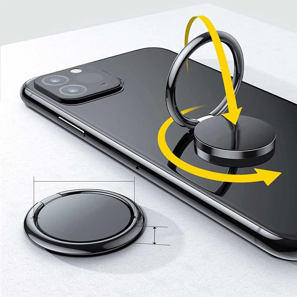 Tech-Protect magnetinis telefono žiedo laikiklis / žiedas su stovo funkcija – rožinė