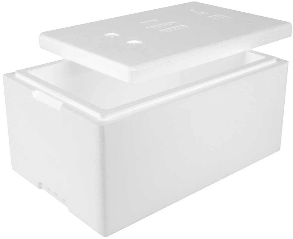 Thermobox, Styrofoam termo dėžutė su dangteliu, PZH sertifikatas, 580x380x285mm, 32L Arpack