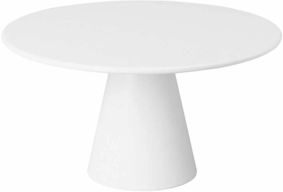 Hendi Padėklas tortui CASUAL, ant kojelės, baltas, melamino, D 31 cm, H 8 cm, 1 vnt