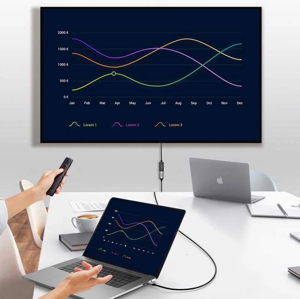 UGREEN MM137 DisplayPort – HDMI adapteris yra 4K