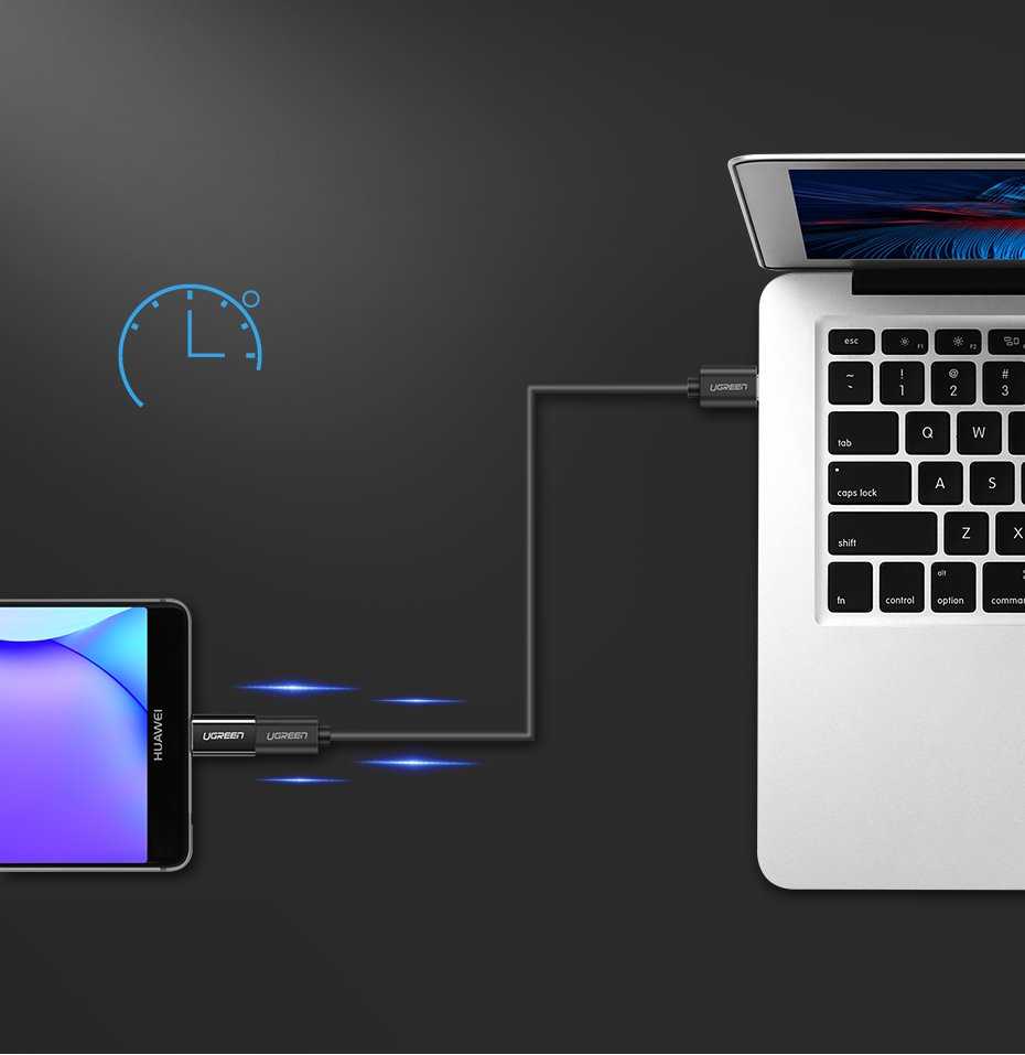 Mikro USB - USB-C adapteris UGREEN US157