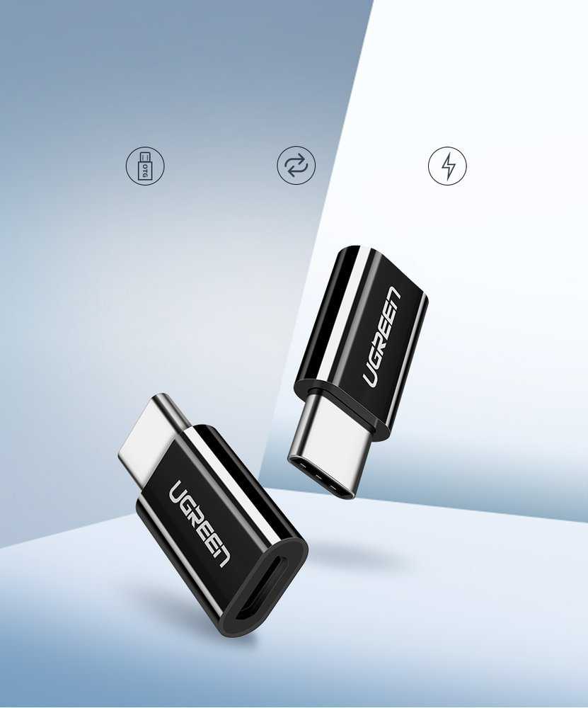 Mikro USB - USB-C adapteris UGREEN US157
