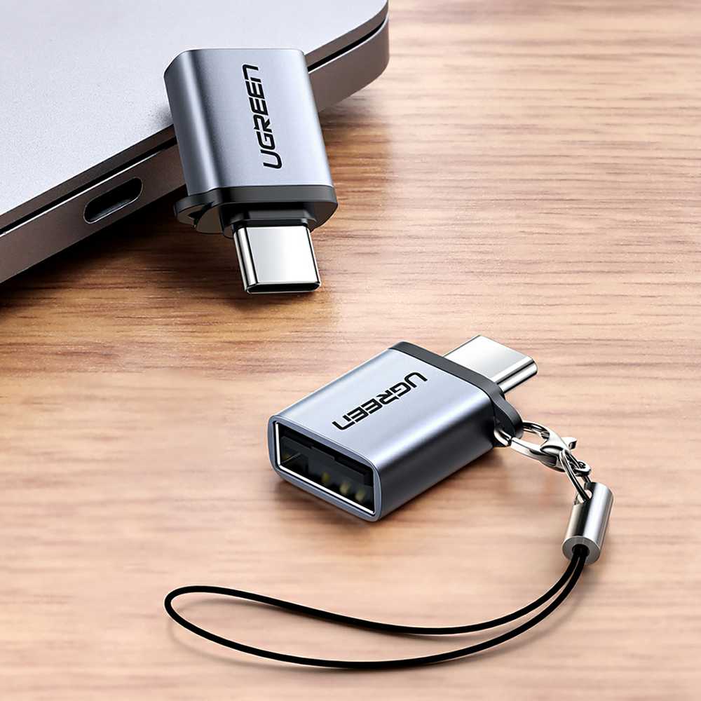 USB į USB-C 3.1 adapteris UGREEN US270 (pilkas)