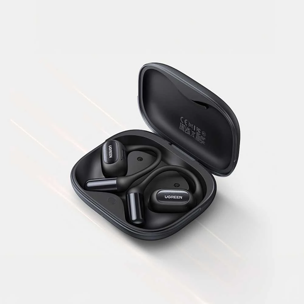 Ausinės Ugreen FitBuds OWS belaidės sportui IPX5 - juoda