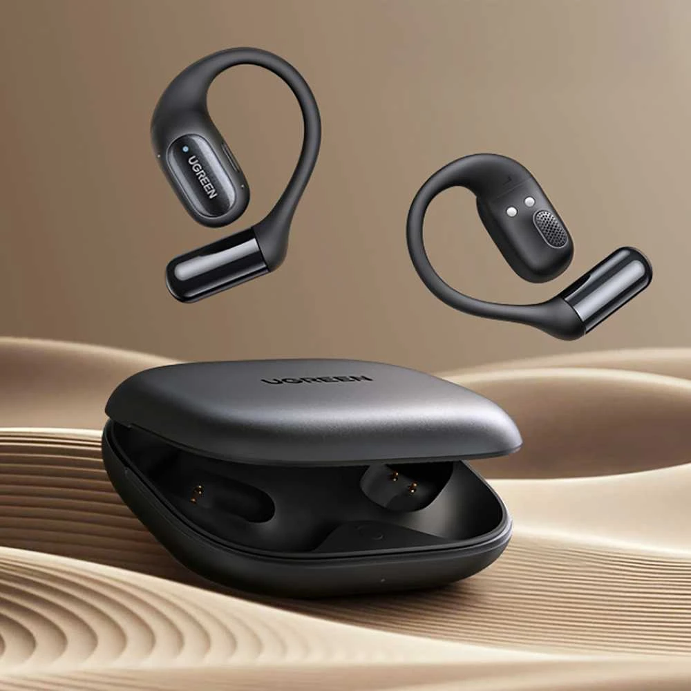 Ausinės Ugreen FitBuds OWS belaidės sportui IPX5 - juoda