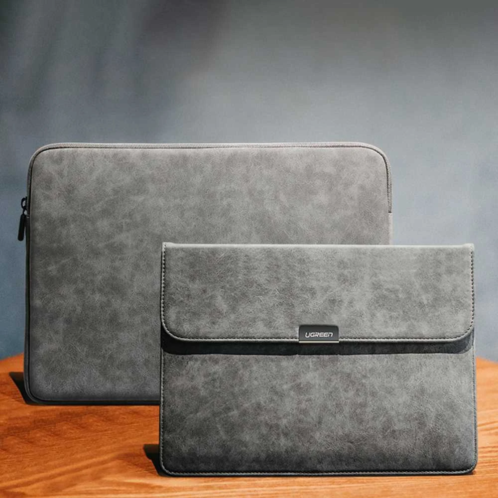Nešiojamas kompiuteris case UGREEN LP187, iki 13.9 inches (pilkas)