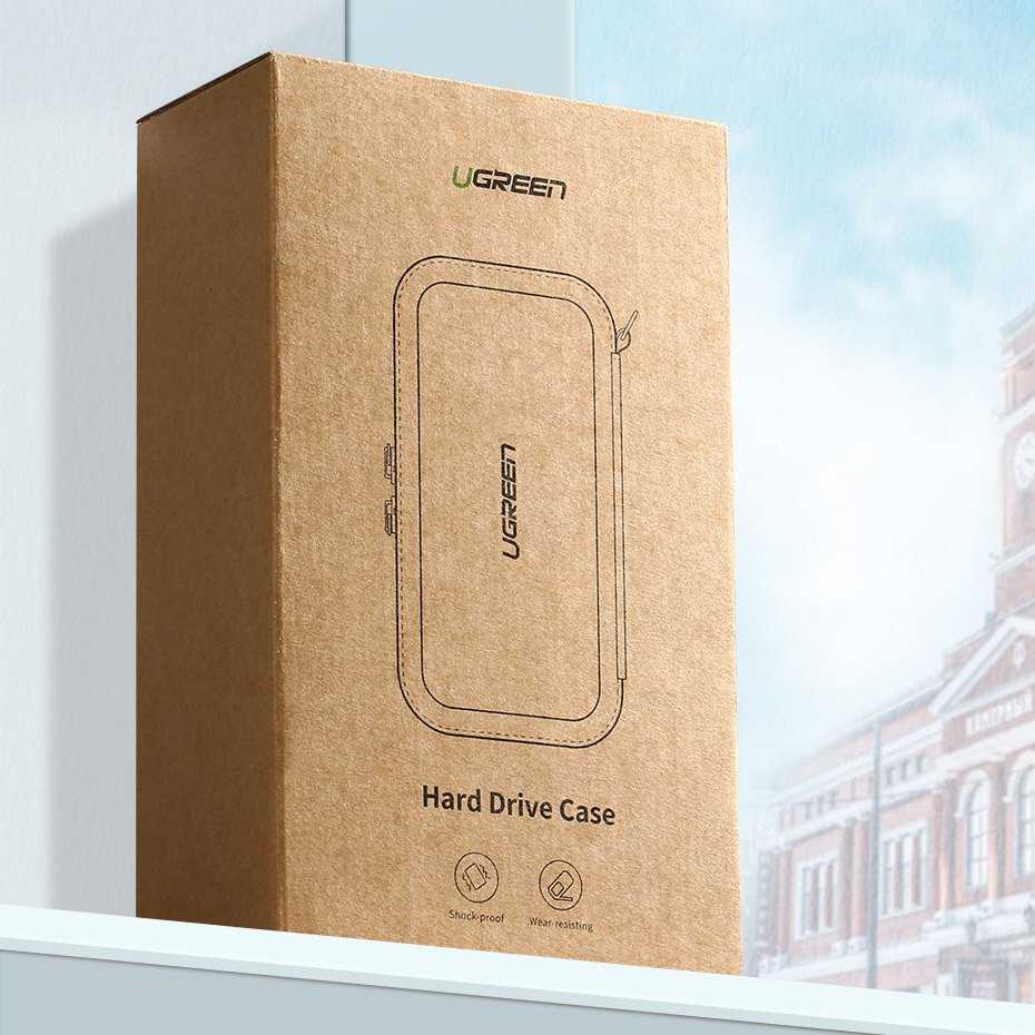UGREEN kietojo disko SSD dėklas ir GSM priedai (L)