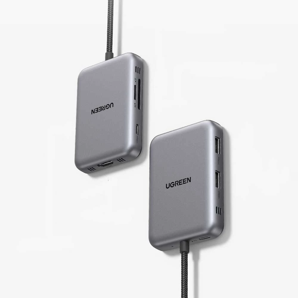 Jungčių stotelė 7in1 USB-C į USB-A, HDMI, Micro SD/SD Magsafe suderinamas laikiklis CM896 UGREEN