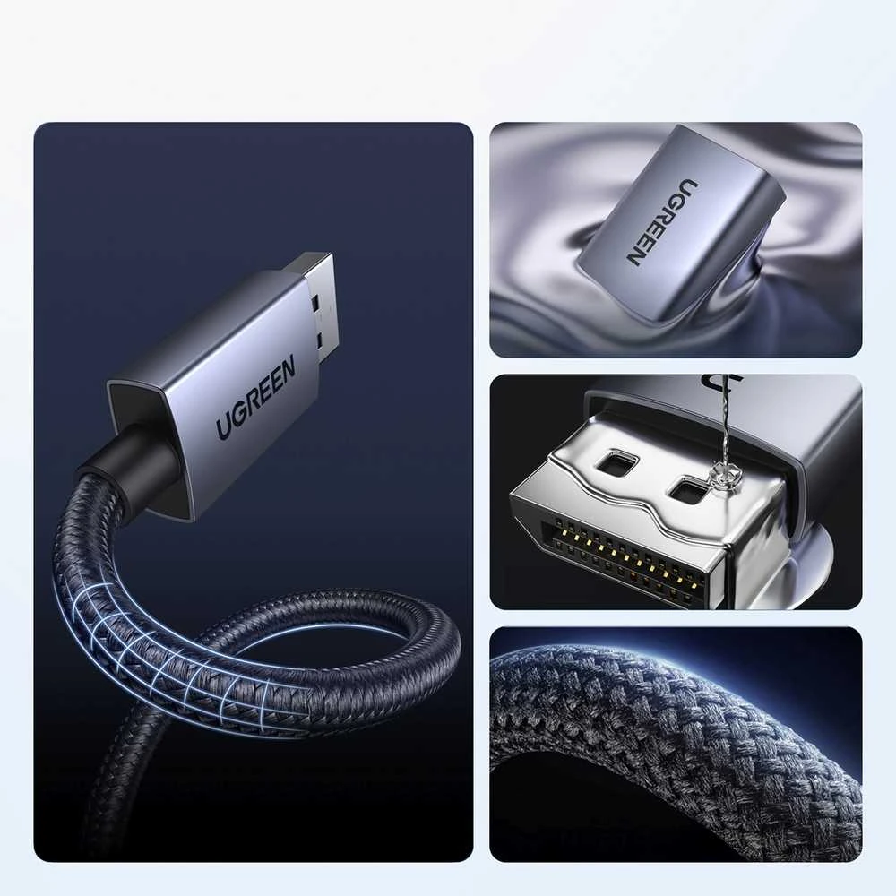 Adapteris DisplayPort kištukas HDMI lizdas 4K@30Hz 0.2m DP133 UGREEN