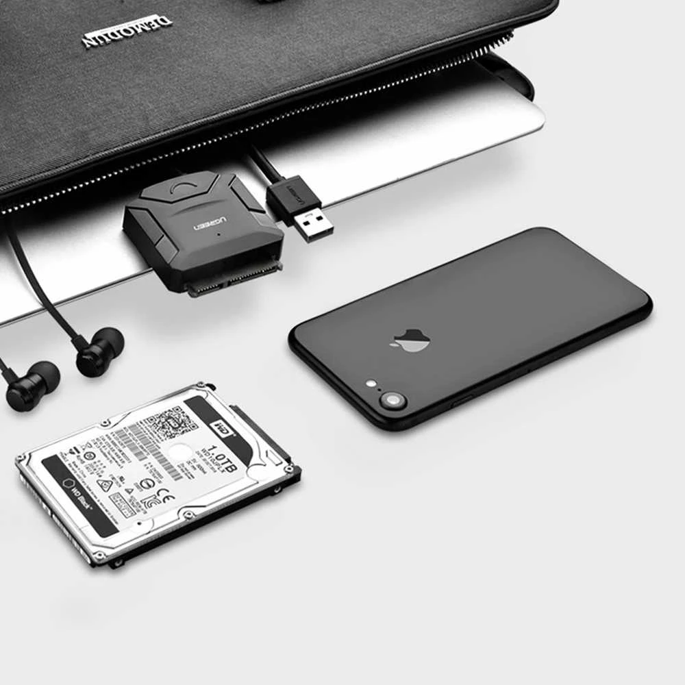 Ugreen 2.5'' / 3.5'' SATA – USB 3.0 adapteris (CR108)