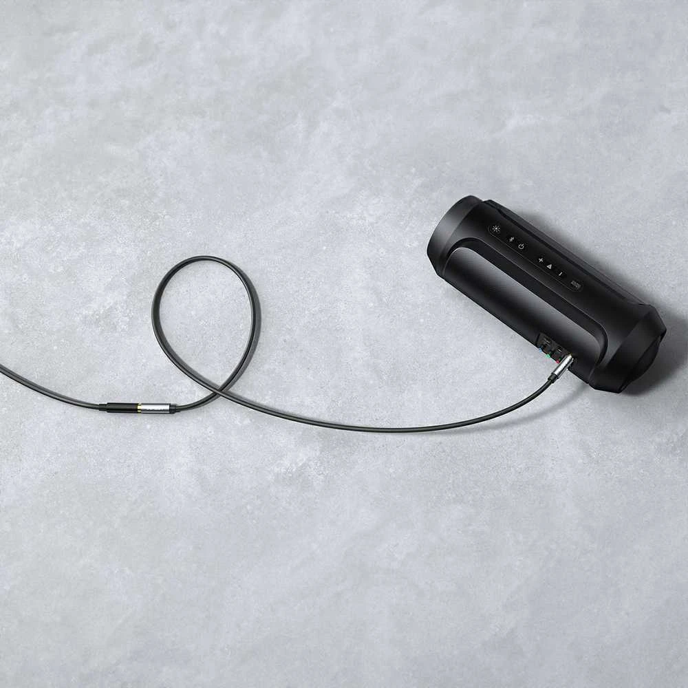 UGREEN AUX kabelio prailginimo mini lizdas 3.5 mm, 5 m (juodas)