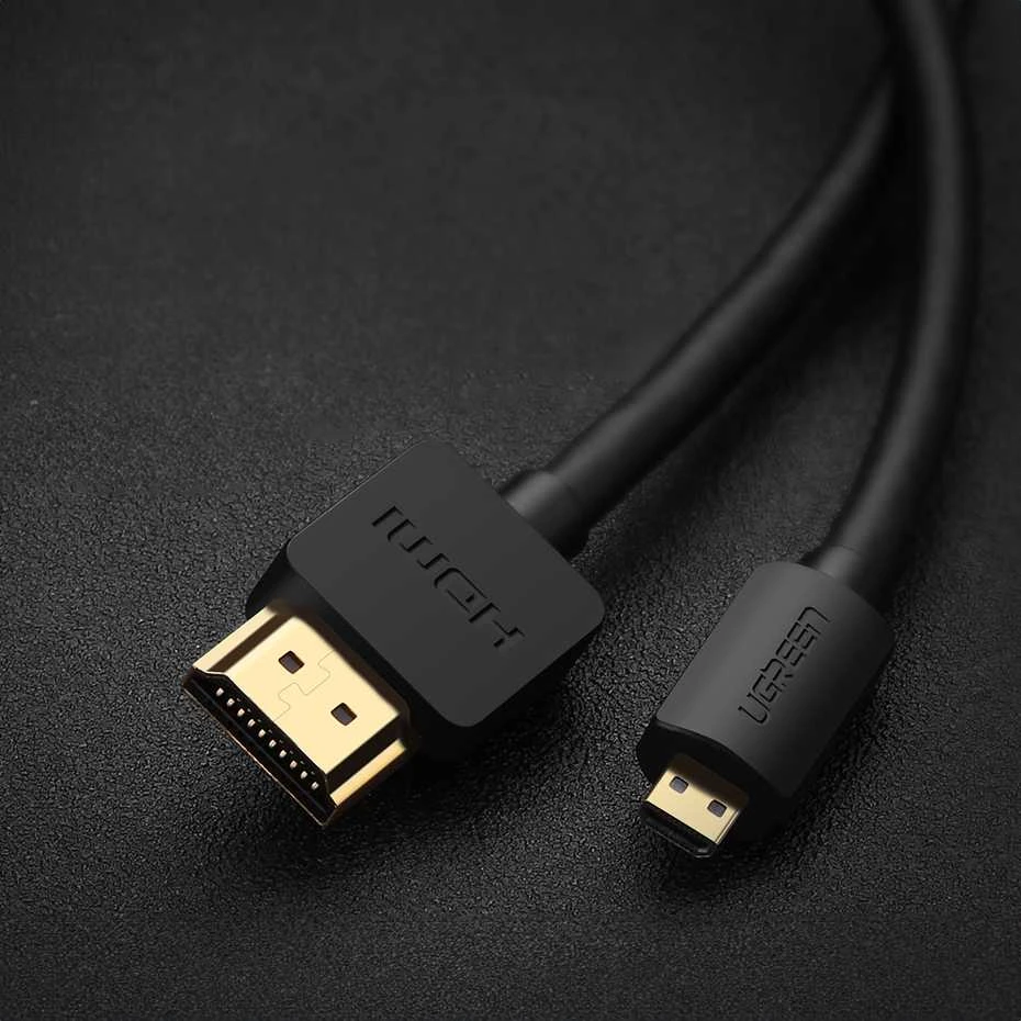 UGREEN Micro HDMI - HDMI kabelis 4K 3D 1m