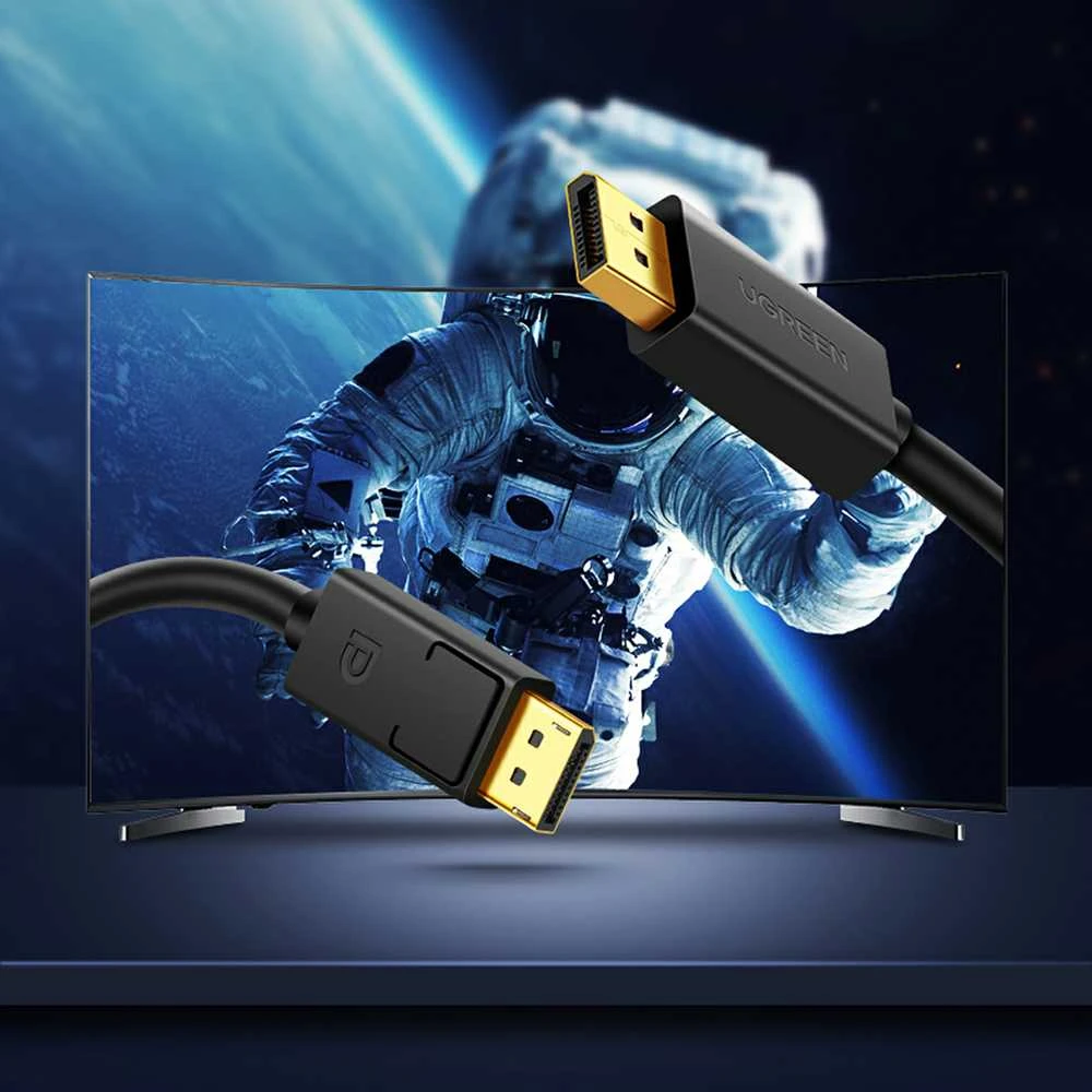 Kabelis DisplayPort DP - DP 1.2 4K@30Hz 5m DP102 UGREEN