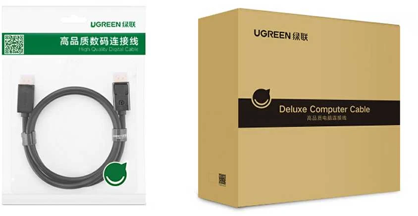 Kabelis DisplayPort DP - DP 1.2 4K@30Hz 5m DP102 UGREEN