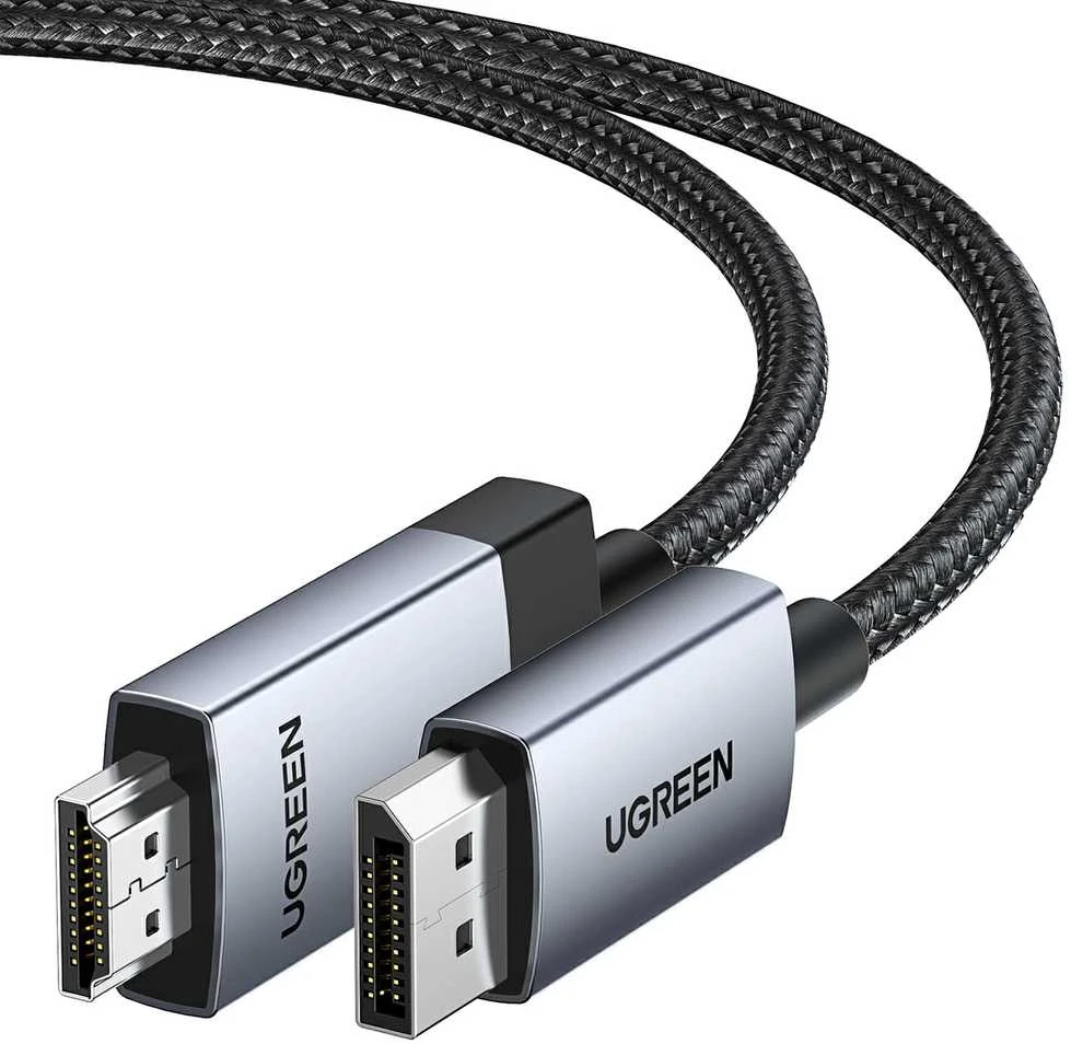 Ugreen DP119 25491 DisplayPort į HDMI 4K 60Hz kabelis 3m – pilkas