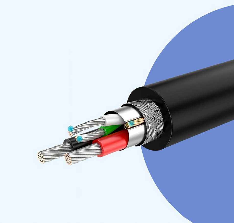 UGREEN micro USB kabelis QC 3.0 2.4A 0.25m - Juoda