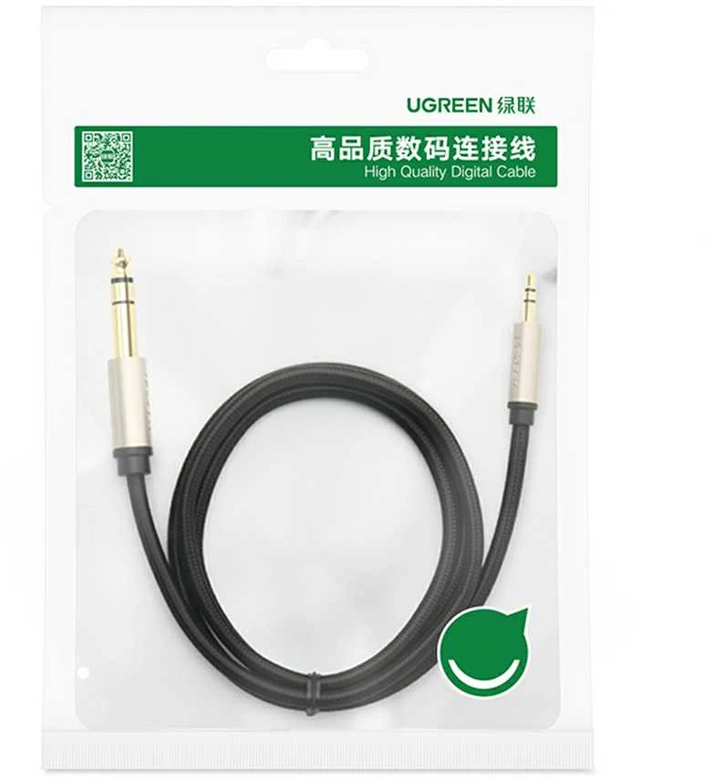 UGREEN AV127 3.5mm - 6.35mm TRS laidas 1m