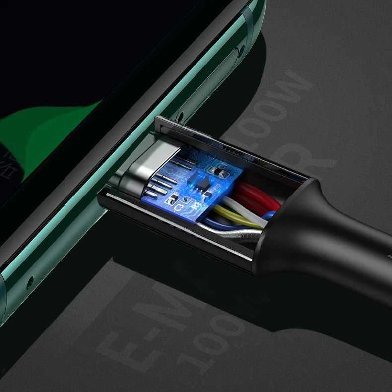Laidas USB-C kištukas į USB-C kištukas 2.0 UGREEN US300, 2m (baltas)