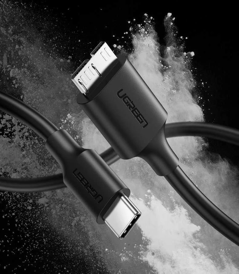 Kabelis UGREEN Micro USB 3.0 - USB-C, 1m