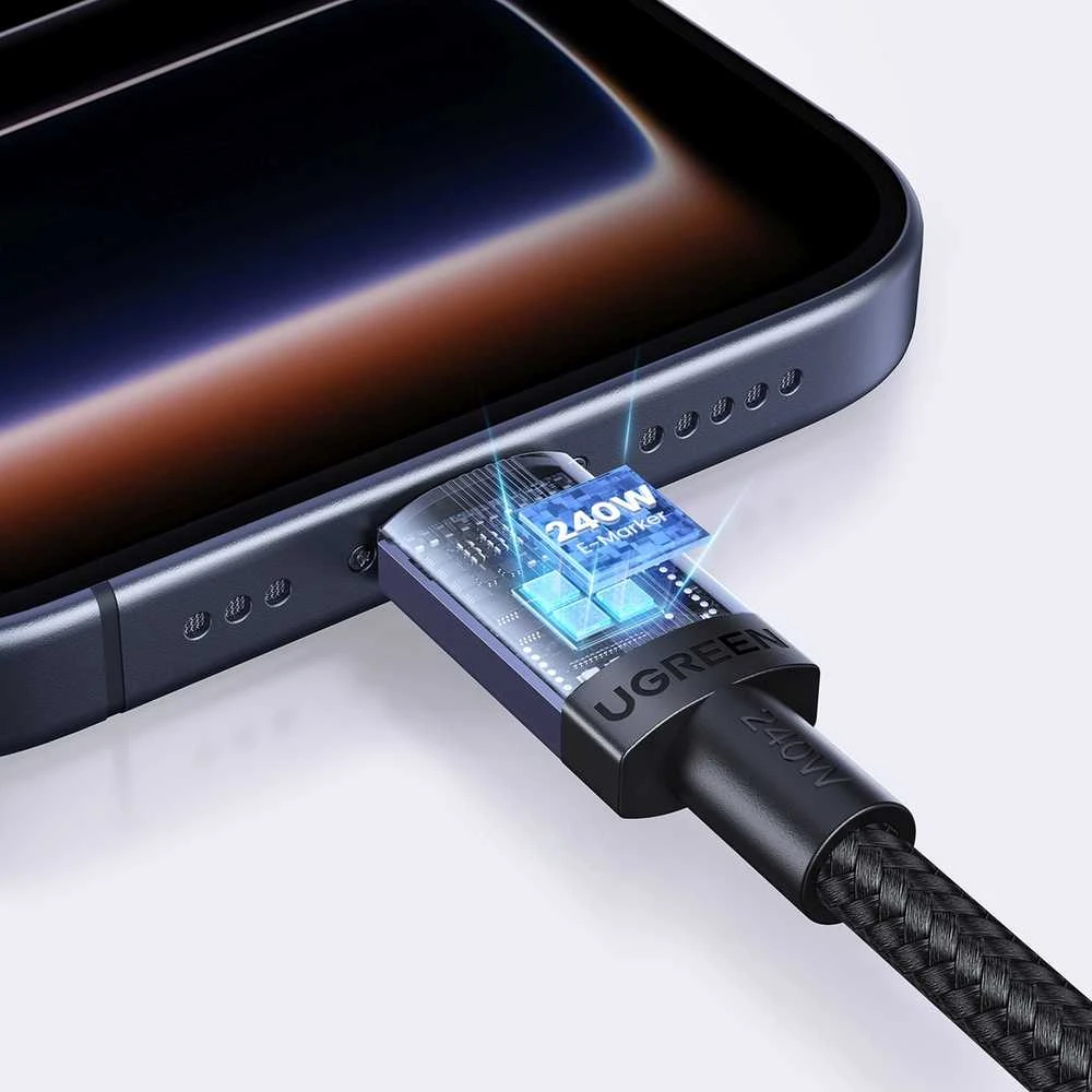 Kabelis USB C - USB C 0.5m 240W L532 UGREEN
