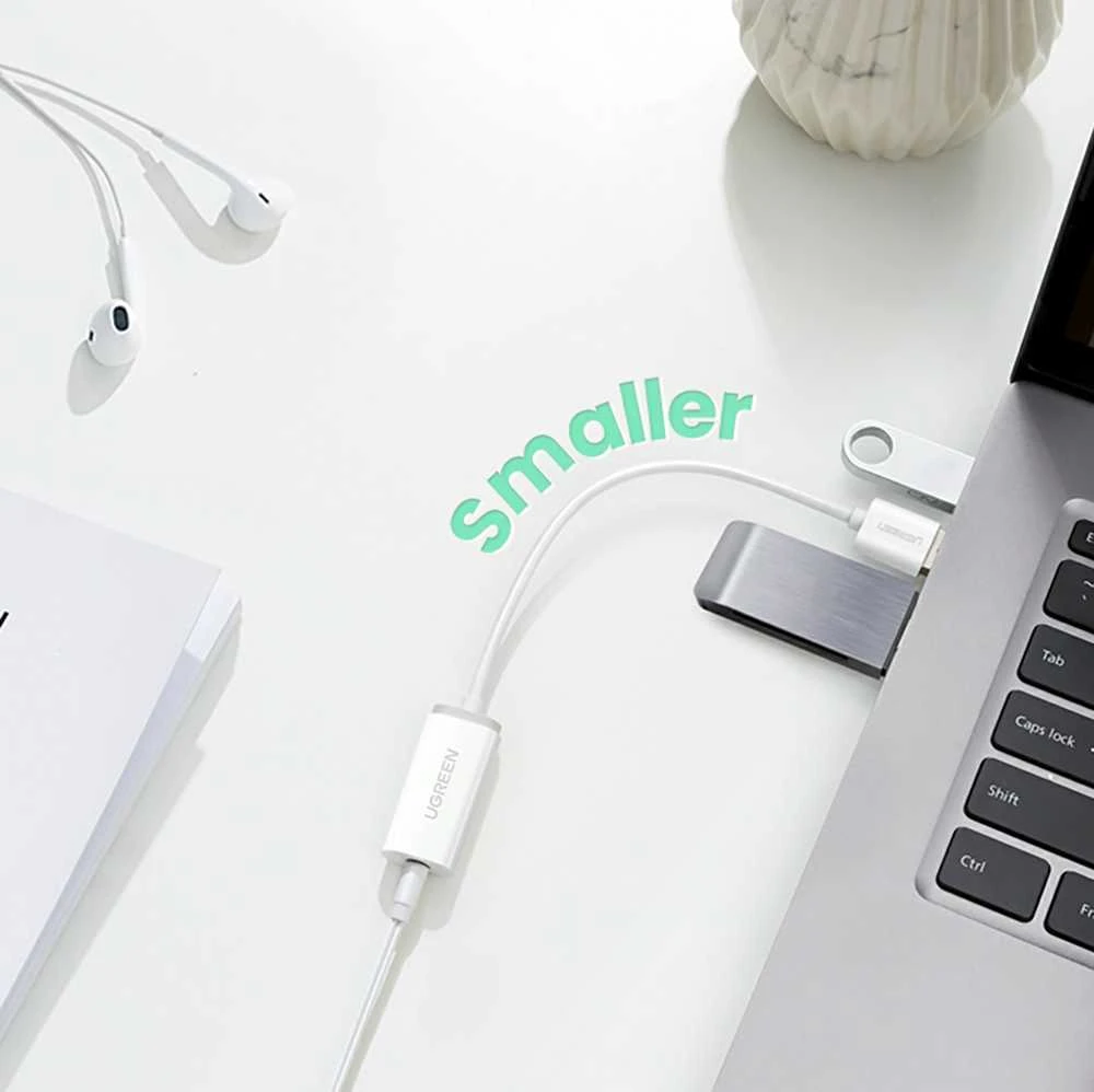 UGREEN nikeliu dengtas USB-C kabelis QC3.0 1m