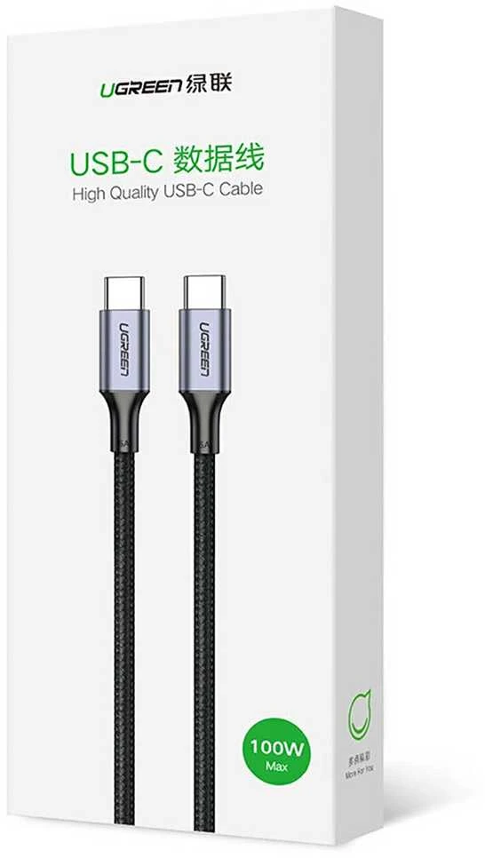UGREEN US316 USB C - USB C laidas 100W 1.5m