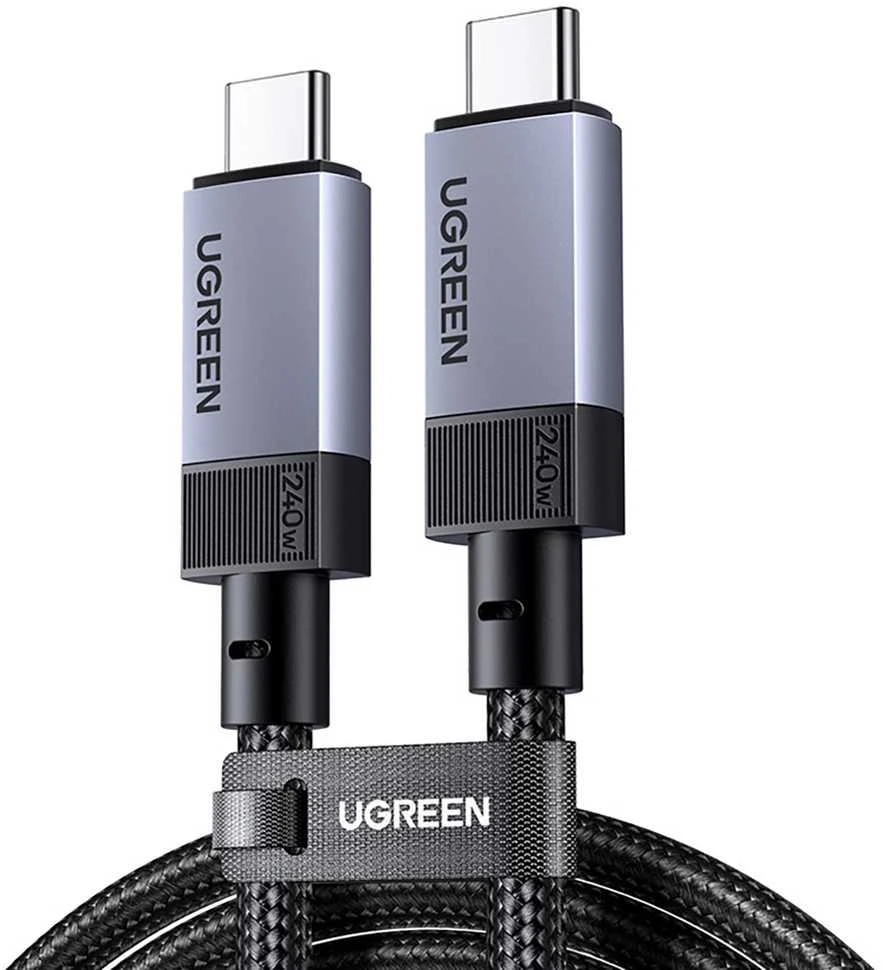 Kabelis USB C - USB C 1m USB4 240W 40Gbit/s 8K@60Hz Thunderbolt 4 suderinamas L705 UGREEN