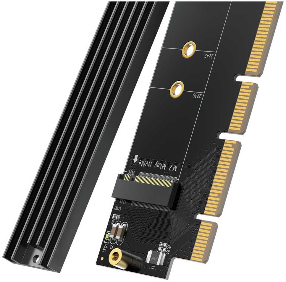 UGREEN PCIe 4.0 x16 į M.2 NVMe adapteris