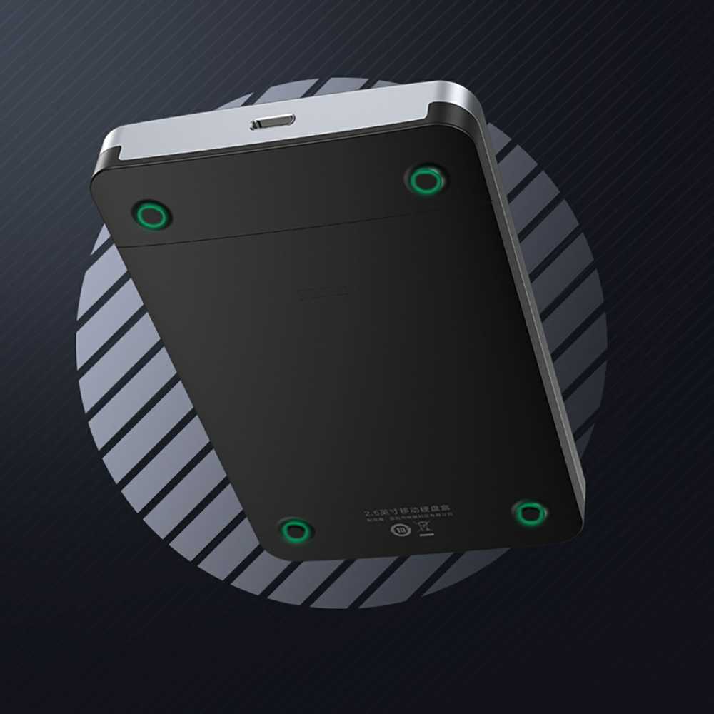 Ugreen CM300 70499 skyrius 2,5'' SATA 3.0 6Gbps kietasis diskas – pilkas + USB-C – USB-C laidas 0,5 m