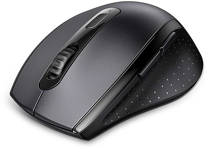 Ugreen Belaidė kompiuterinė pelė 2.4GHz, juoda