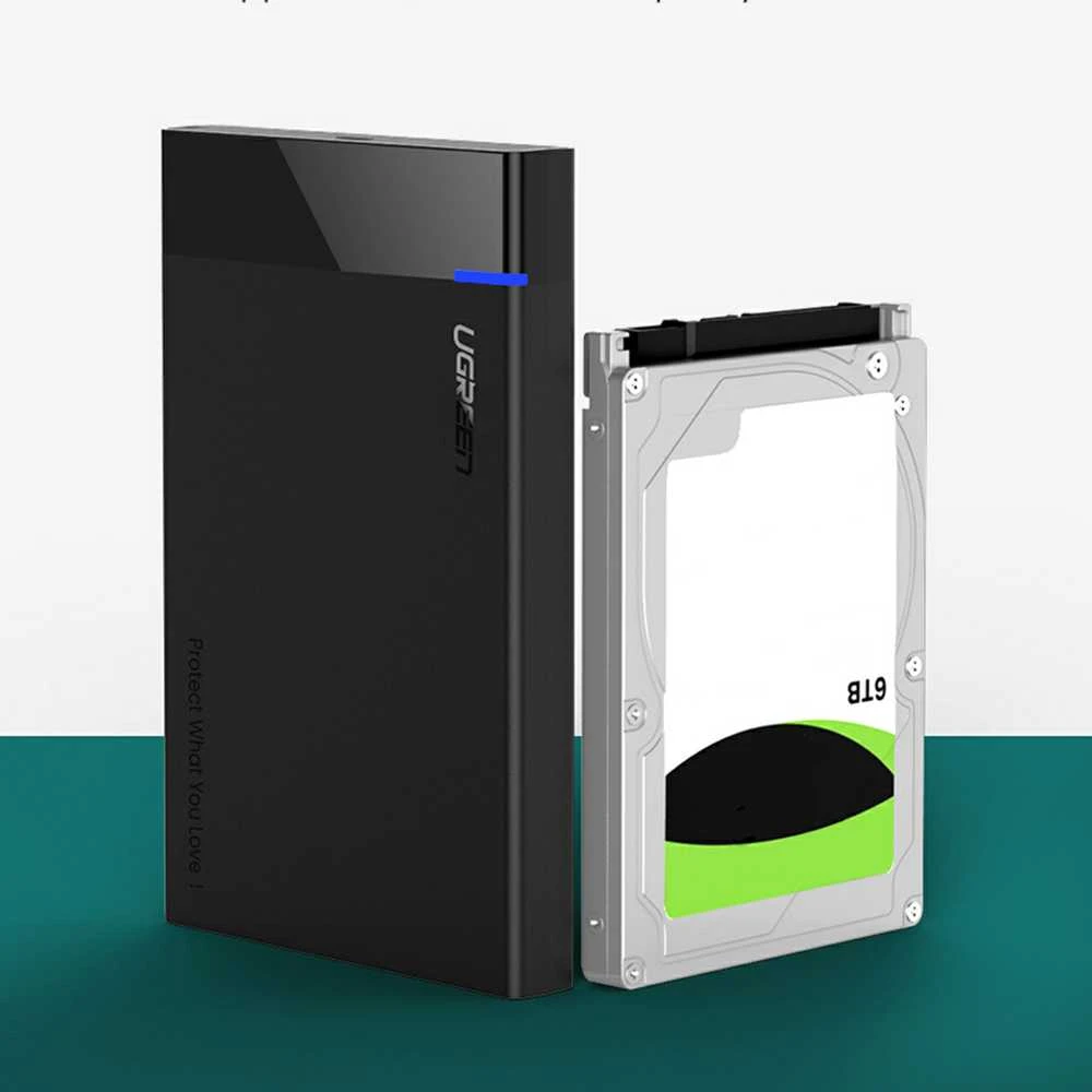 UGREEN US221 SATA išorinio disko dėklas HDD 2.5 "