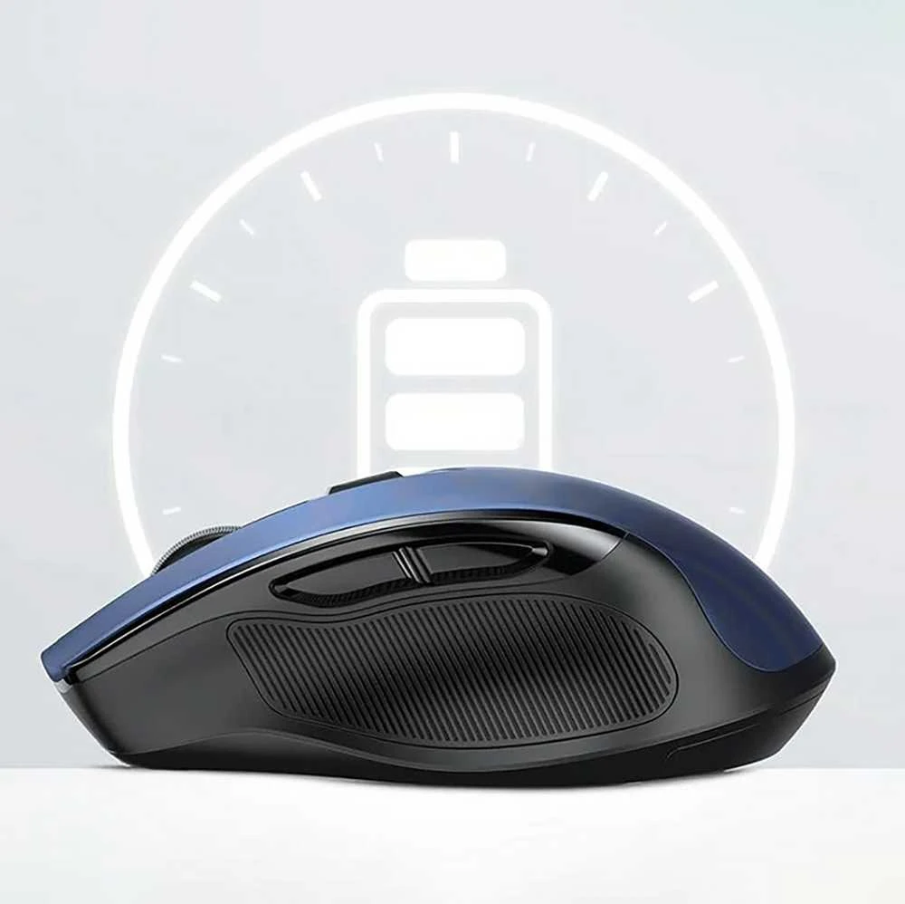 Ugreen MU006 optinė belaidė USB pelė 2.4GHz 4000 DPI - mėlynas