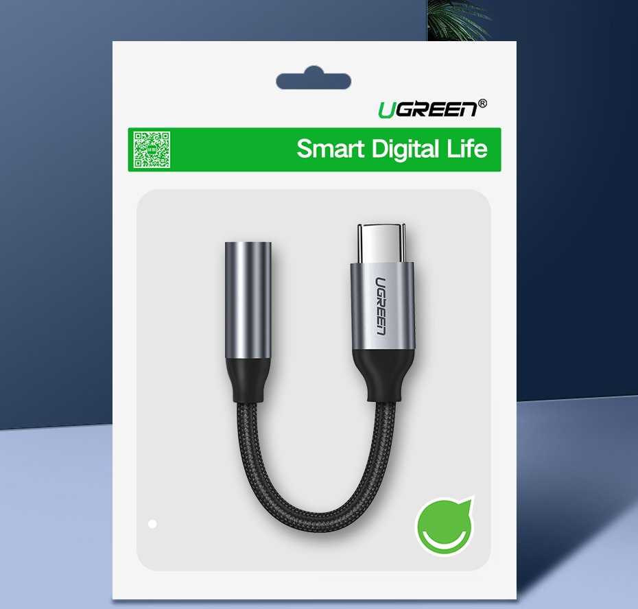 UGREEN garso adapteris USB-C - 3,5 mm AUX
