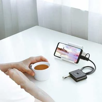 UGREEN USB 3.0 HUB 4in1 0.5m juodas