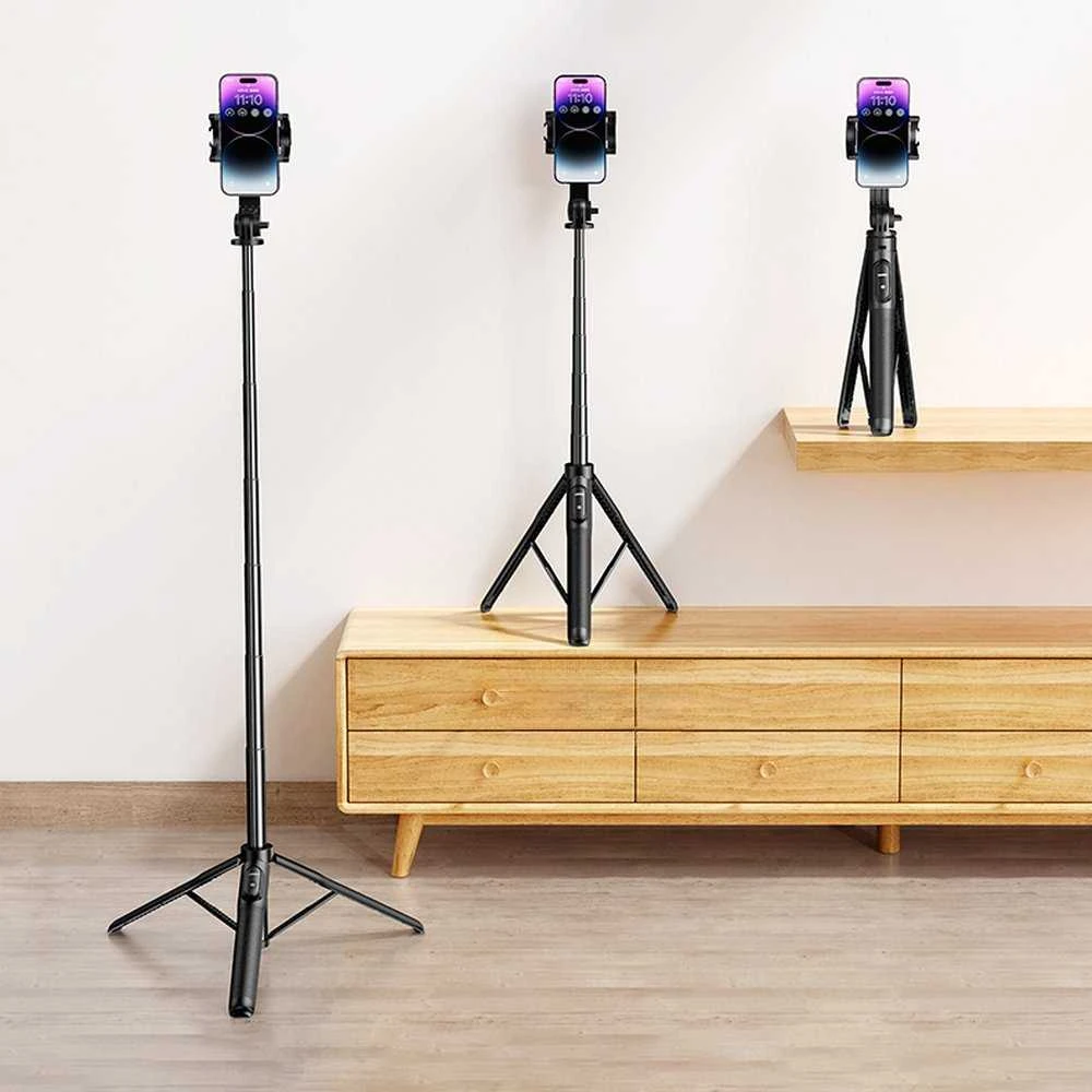 Selfie stick trikojis su Bluetooth nuotolinio valdymo pulteliu UGREEN 15062
