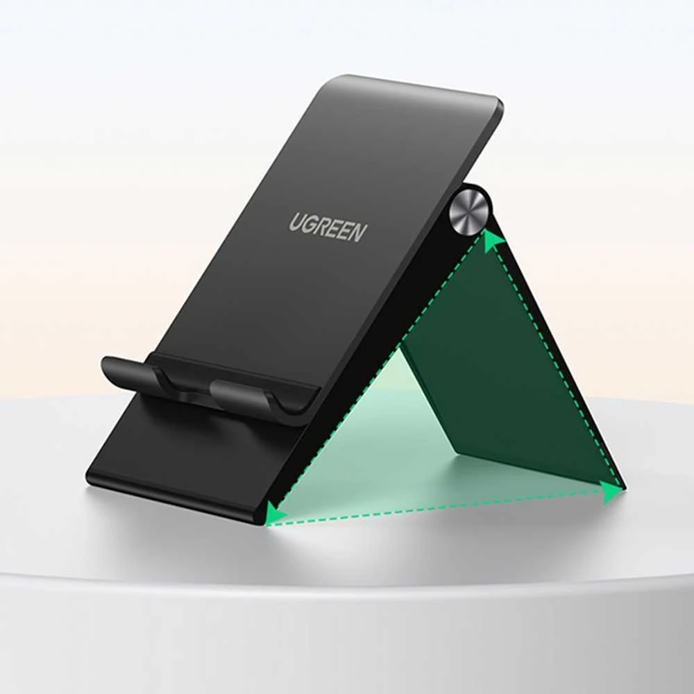 UGREEN LP247 reguliuojamas telefono stovas, 4.7-7.9'' - juodas