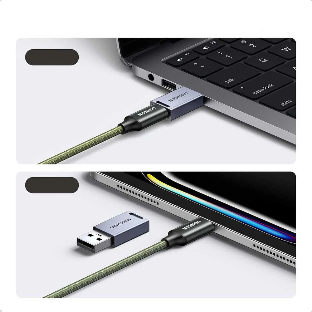 Skaitytuvas Ugreen Adapteris / Skaitytuvas kart pamięci Ugreen CM856 USB / USB-C do kart SD i Micro SD