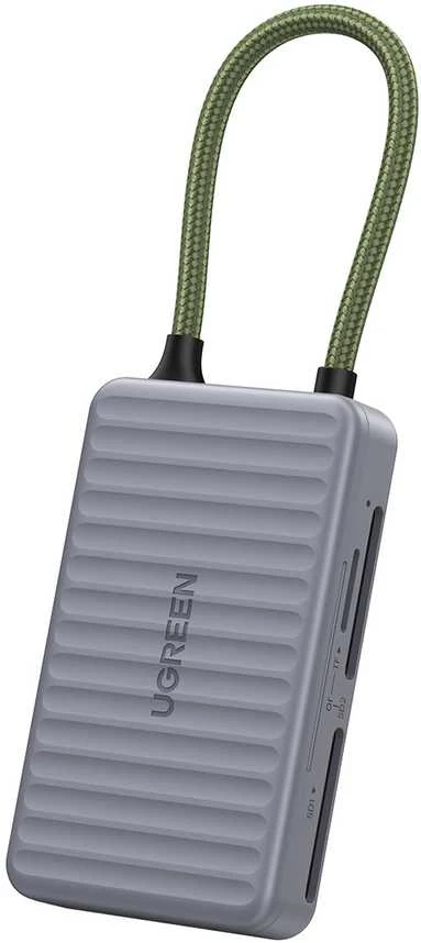 Ugreen CM868 USB-C Kortelių skaitytuvas - Pilka