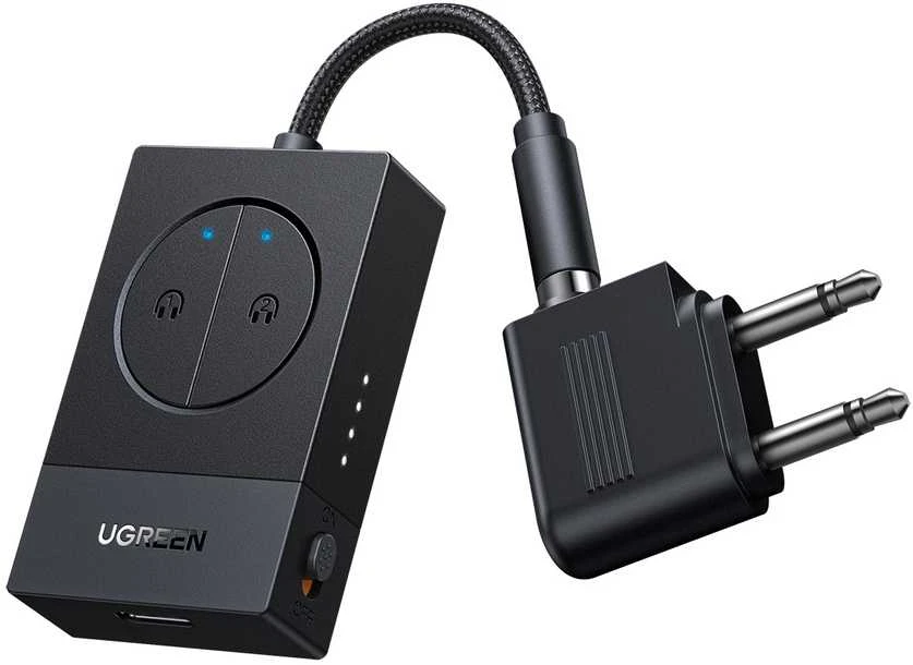 Siųstuvas Ugreen BT305 Bluetooth 5.4 - juodas