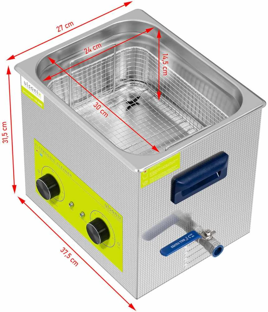 Ulsonix Ultragarsinis vonios valytuvas 10 l 240 W