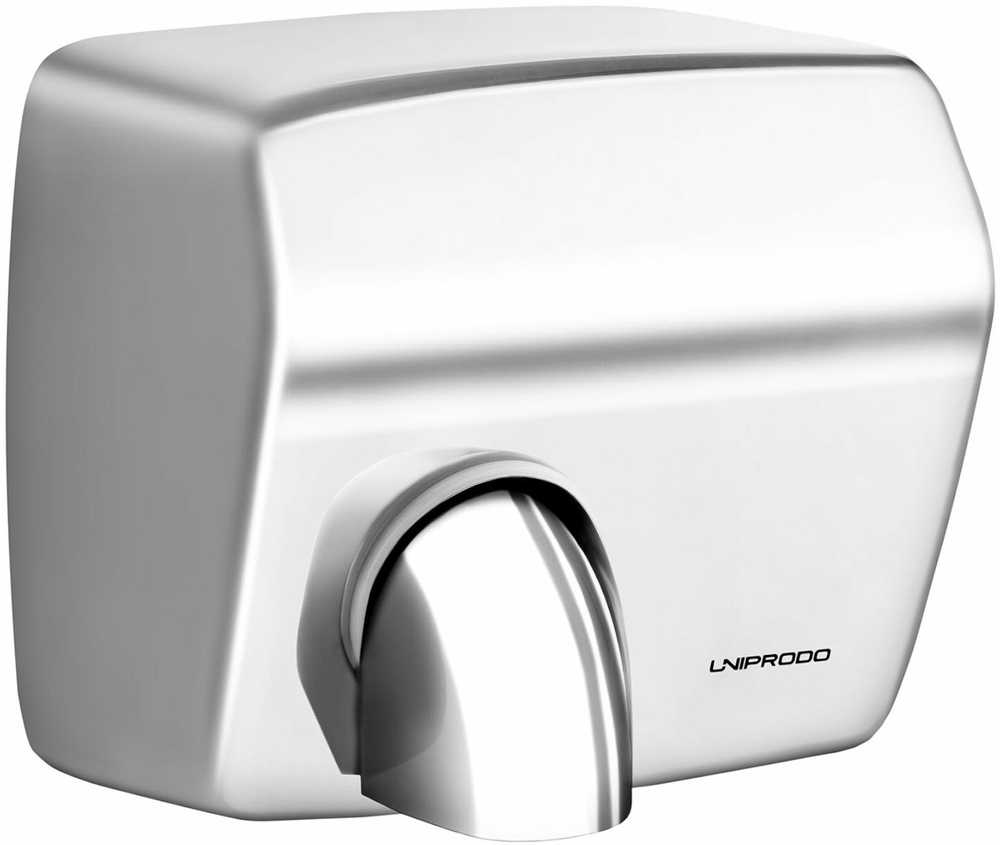 Uniprodo Bekontaktis automatinis sieninis rankų džiovintuvas iš nerūdijančio plieno 2300 W