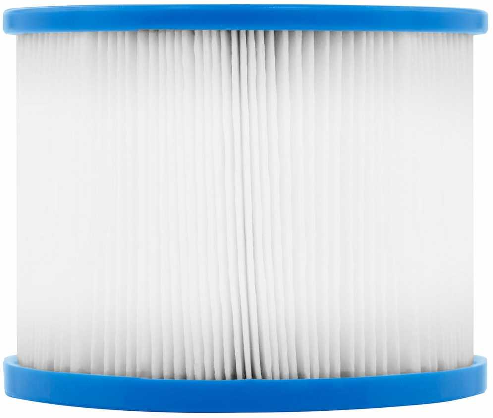 Uniprodo Kasetė do filtra pompy do jacuzzi śr. 105 mm aukštis 87 mm - komplektas 6 vnt.