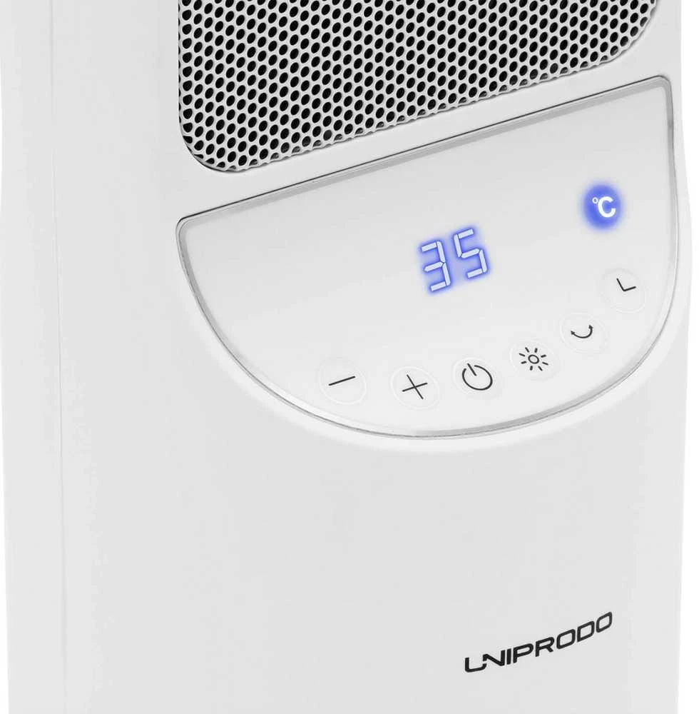 Uniprodo Šildytuvas elektrinis kolumnowy su pultu 1200/2000 W