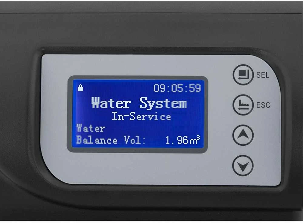 Uniprodo Vandens minkštiklis ir nukalkinimo priemonė su automatiniu vožtuvu 6,5 l 3,3 W LCD