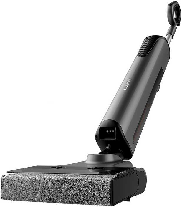 UWANT D700 Vertikalus dulkių siurblys su šluostymo funkcija ir įkrovimo stotele, baltos spalvos